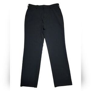 George Dress Pants Mens Size 34x32 Black Pockets Stretch